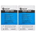 thumbnail image 2 of Niche Rear Brake Pad Set for Honda CR250R Ceramic Motorcycle 2 Pack 519-KPA2599D, 2 of 5