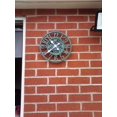 thumbnail image 4 of Outdoor Wall Clock, 30cm Waterproof Garden Clock, Retro Decor Clocks For Home Kitchen Living Room - Not Silent (turquoise), 4 of 5
