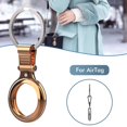 thumbnail image 1 of Étui en Métal avec Porte-Clés Résistant aux Rayures Étui Protecteur Portable Compatible avec AirTags Traqueur Bluetooth Housse de Protection, 1 of 10