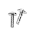 thumbnail image 2 of S SERENABLE 10pcs 20x6mm License Number Plate Frame Screw Bolt Assortment 20mmx6mm, 2 of 8
