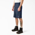 thumbnail image 3 of Dickies Mens 13 Loose Fit Multi-Use Pocket Work Shorts, 36, Navy, 3 of 4