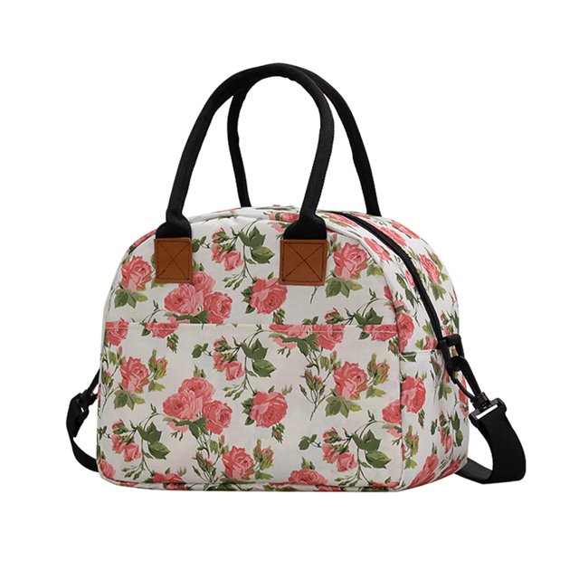 Sac à Lunch pour Femmes Hommes Adulte Boîte à Lunch Isolée avec Bandoulière Réglable Étanche