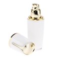 thumbnail image 1 of fastboy Vide Rechargeable Bouteille de Bouteille de Presse de Pompe Acrylique Récipient pour Lotion Doré + Blanc 30ml 1Set, 1 of 6