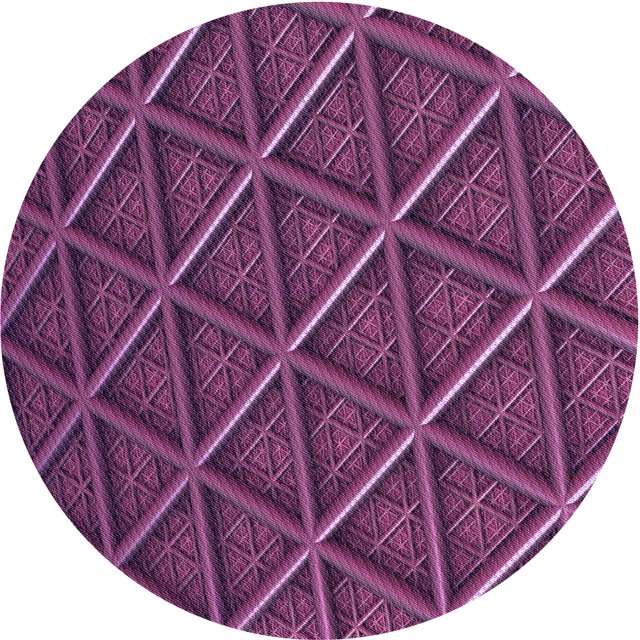Ahgly Company Tapis d'Intérieur Lavable en Machine Carré Transitionnel Orchidée Violet, 3 Pieds Carré
