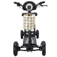 thumbnail image 4 of Bangeran 4 Wheel Motorized Light Mobility Scooter Adjustable Speed Padded Armrests Easy Travel - 330 lb Capacity, 4 of 7