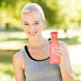thumbnail image 3 of Chmadoxn Cups 550ml Bottle Plastic Cup Transparent Matte Portable Not Easy To Break Water Cup Outdoor Sports Travel Water Bottle Portable Leak-proof water Bottle, 3 of 3