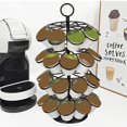 thumbnail image 3 of MesaSe Heavy-Duty Iron Coffee Pod Holder Detachable Coffee Pod Rack 360 Degree Rotatable Coffee Pod Organizer for Countertop Kitchen Office, 3 of 6