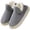 Gris, variante sur Ediodpoh Pantoufles pour Hommes Automne et Hiver Intérieur et Extérieur Mode Couleur Unie Confortables Sac Plat avec Chaud Non Pantoufles pour Hommes Gris 9