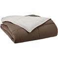 thumbnail image 1 of All Season Down Alternative Reversible Comforter  Twin/Twin XL-Ivory/Taupe, 1 of 4