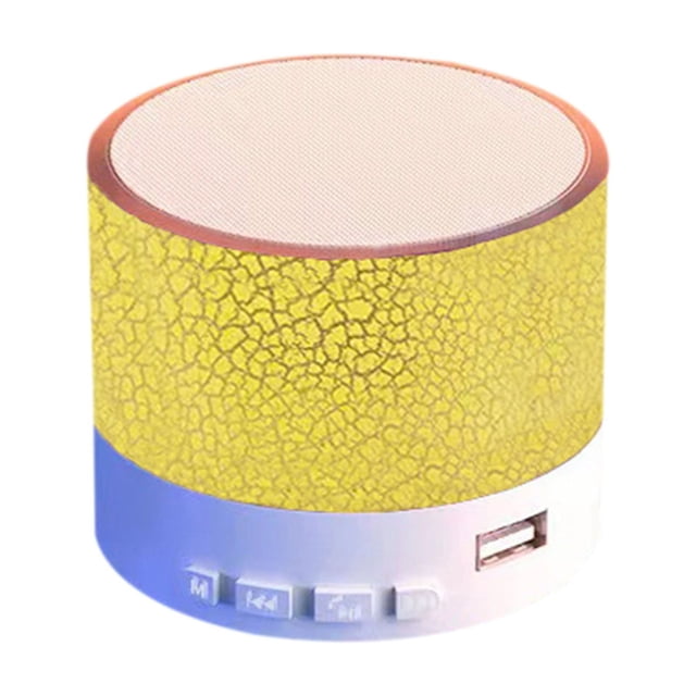 Birdeem Small Crack Bluetooth Speaker Outdoor Portable Subwoofer Wireless Small Speaker Home Desktop Luminous Mini Speaker