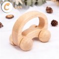 thumbnail image 2 of PVCS Let's Make Wooden Car Toys Wood Rattle Toy Cars Handmade Wood Eco Toy Car Gift for Kids, 2 of 2