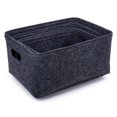 thumbnail image 2 of Truu Design, Paniers de rangement en feutre, ensemble de 3, 2 of 4