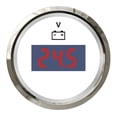 thumbnail image 2 of Black Digital Voltage Meters Voltmeters 12v / 24v Waterproof Volt Meters Suitable For Boat Auto Motor Home Bus ,Universal Compatibility, 2 of 6