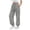 Grey, variant on JUMEYU Track Pants Women Long Wide Leg Pants Woman Yoga Pants with Pockets Stretch Loose Casual Lounge Sweatpants (White,XL)