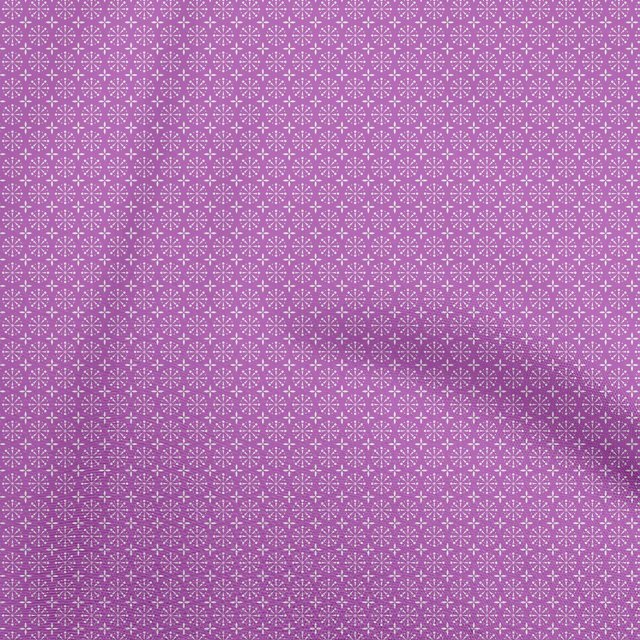 oneOone Viscose Chiffon Pink Fabric Asian Block Floral Craft Projects Decor Fabric Printed By The Yard 42 Inch Wide