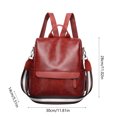thumbnail image 4 of Sentmoon Backpack Travel Backpack Ladies Shoulder Bag Fashion Large Capacity Shoulder Handbag Travel Commuters Student School Bag for Work College Airplane, 4 of 7