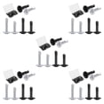 thumbnail image 3 of Baohd 120pieces Strong And Convenient Storage Assorted Flat Head Self Drilling Screws 5Set, 3 of 5