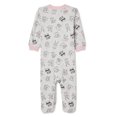 thumbnail image 2 of George Baby Girls' Full-Zip Sleeper, 2 of 2