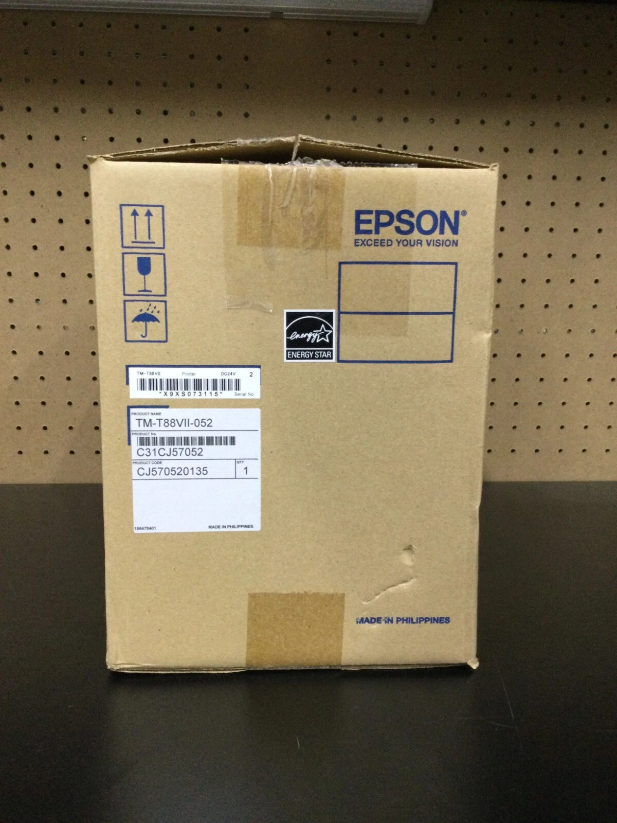 NOB Epson TM-T88VII-052 (NOB) M372A Thermal POS Printer.