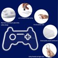 thumbnail image 3 of Neon Sign Shape LED Neon Lights Signs for Wall Decor Gaming Controller LED Neon Signs, 3 of 5