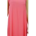 thumbnail image 3 of Bimba Robe Maxi Unie à Bretelles Spaghetti pour Femme pour l'Été, Tenue de Plage, Robe d'Été, 3 of 9