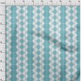 thumbnail image 3 of oneOone Georgette Viscose Fabric Triangle & Hexagon Geometric Decor Fabric Printed BTY 42 Inch Wide, 3 of 4