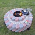 thumbnail image 4 of garden path mold 2Pcs DIY Reusable Garden Path Paving Mold Crescent Molds Brick Stone DIY Molds Tool for Garden, 4 of 6