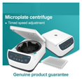 thumbnail image 1 of Microplaque Centrifugeuse 500-2000RPM Affichage Numérique Laboratoire Centrifugeuse Rotor Adapté pour 96 Puits 384 Puits, 1 of 6