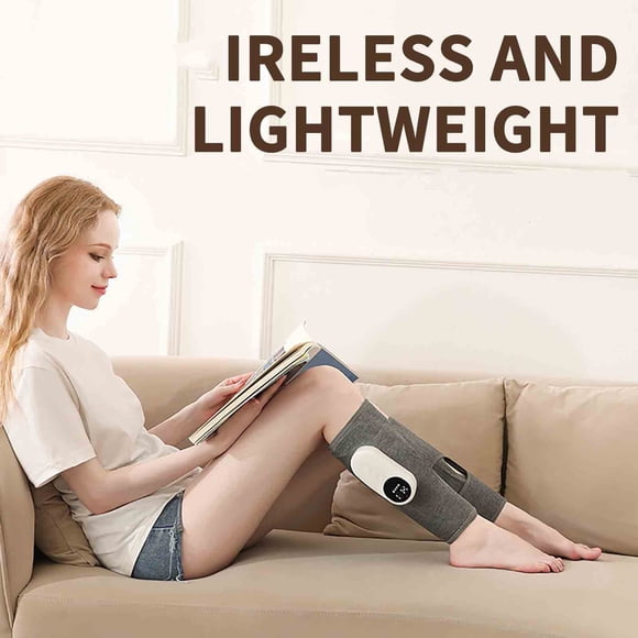 TopLLC Leg Massager Multi-functional Constant Temperature Hot Compress Stovepipe Instrument Wave Electric Pressure Dredging Instrument Calf Massager