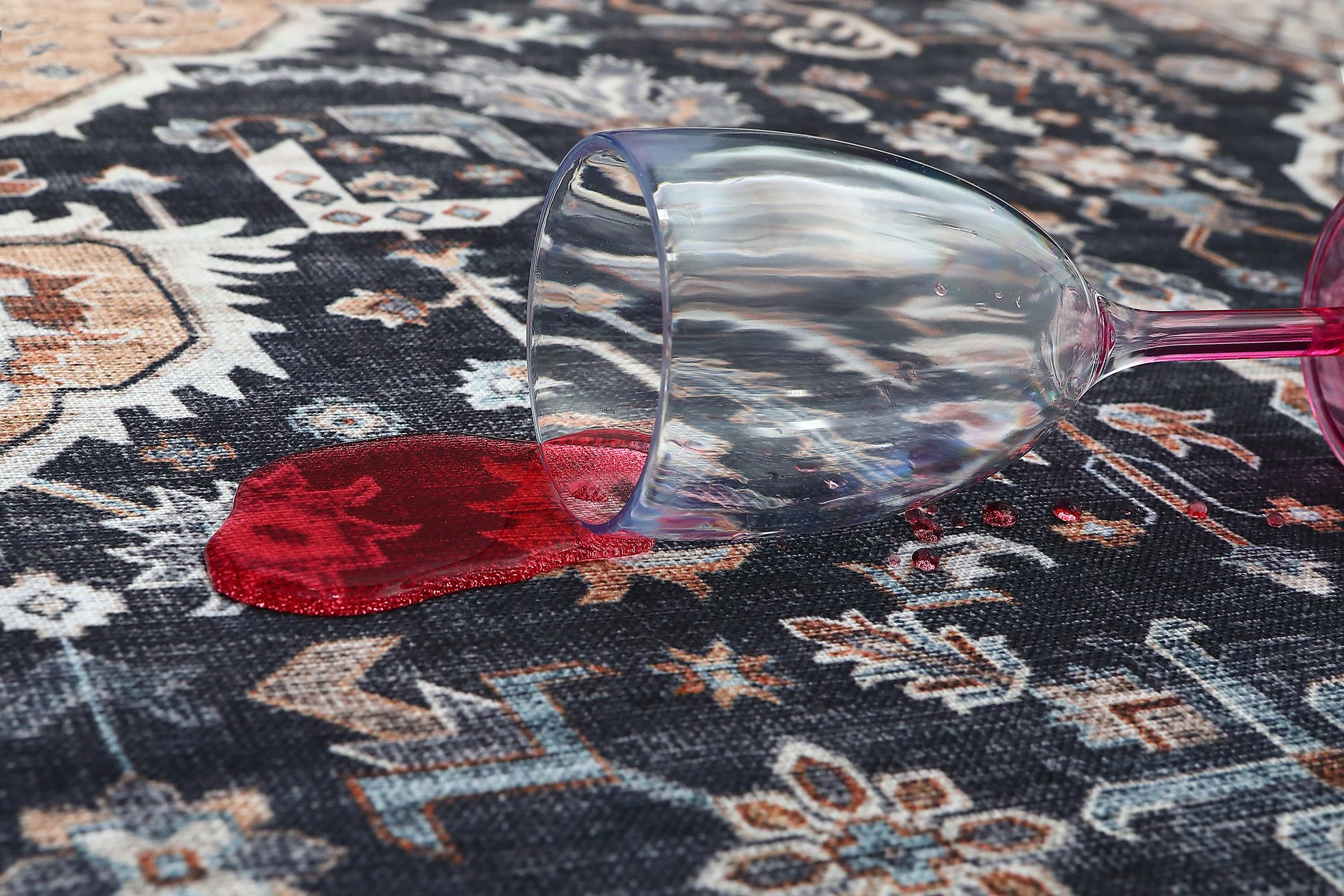 Rug Branch Emir Collection Traditional Oriental Water-Repellent Area