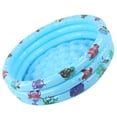 thumbnail image 4 of Baby Swimming Pool, Round PVC Inflatable Pool Summer Safe  For Indoor Outdoor For Taking Bath 90cm/35.4in, 4 of 8
