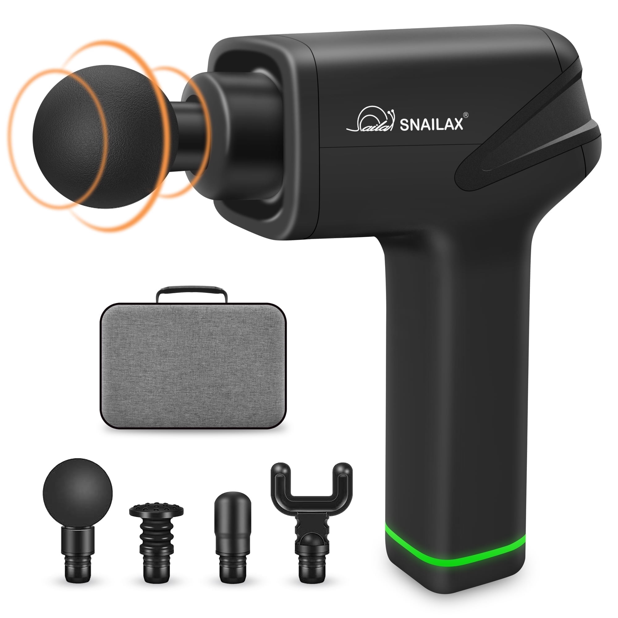 Cordless Massage Gun with Deep Tissue, Snailax Massage Gun for Athletes for Pain Relief, Gifts