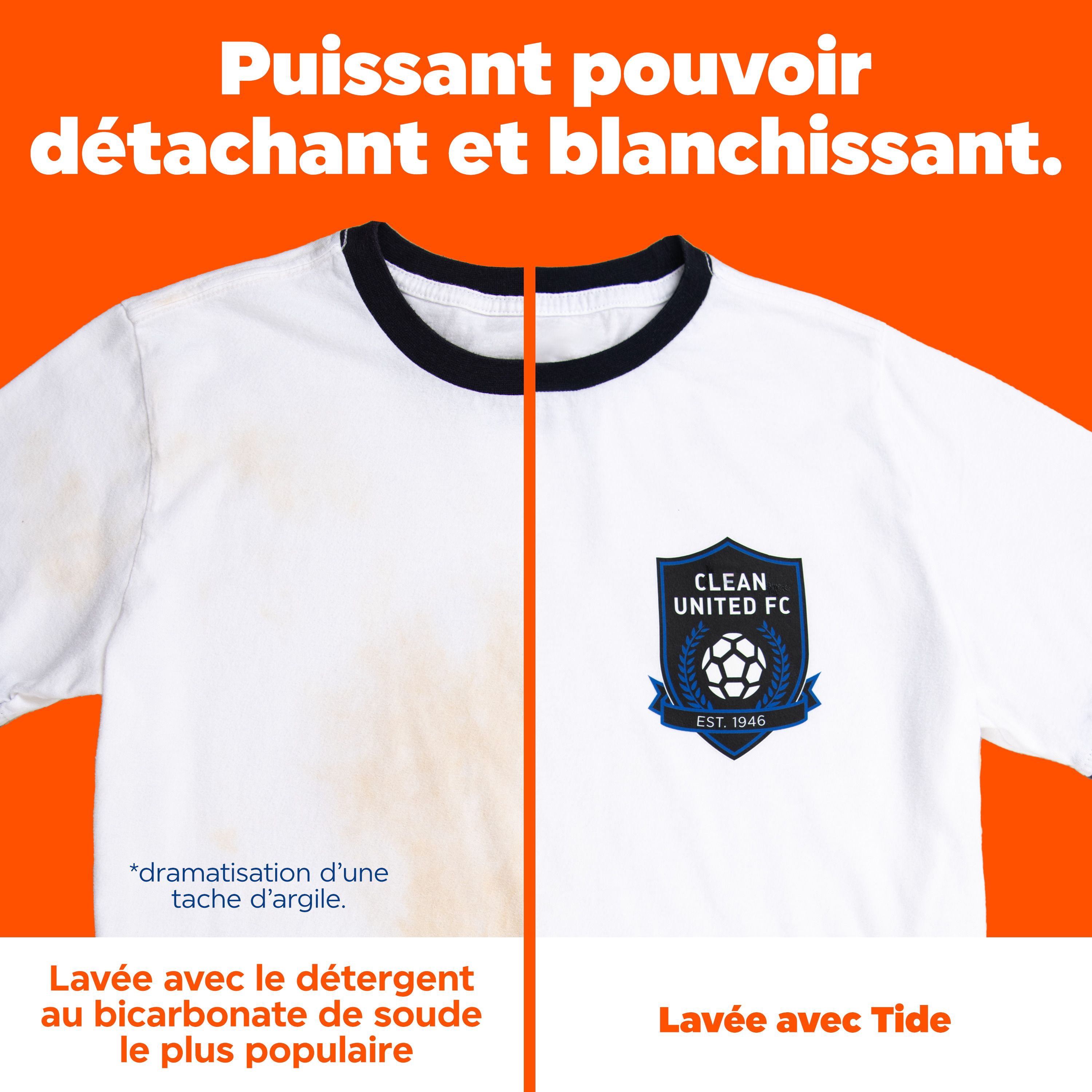 Détergent à lessive liquide Tide Ultra Blanc, 3,46 L, 83 brassées, détergent à lessive liquide pour des couleurs et des blancs éclatants