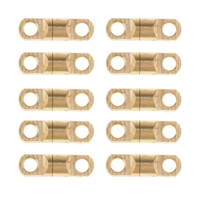 10 Pcs Émerillons Robustes Émerillons de Pêche à Pression Broche Pivotante de Pêche Rotation Flexible 8 mm en