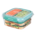 thumbnail image 4 of Sistema To Go Stax Leakproof Food Storage Container, 1.15 L, Airtight, Stackable, Easy Locking Clips, BPA-Free, Blue OR Teal (Colour Not Selectable), 4 of 7