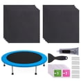 thumbnail image 1 of JilgTeok 2 Paquets Kit de Réparation Rond pour Patch de Trampoline pour Réparer des Trous Ou des Déchirures sur Matelas de Trampoline Accessoires de Trampoline, 1 of 8