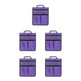 thumbnail image 3 of Baohd Portable Foldable Garden Kneeler Tool Bag For Outdoor Work Work Portable Storage Bags Stool Pouch Purple 5Set, 3 of 6