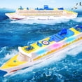 thumbnail image 4 of Kids Cruise Ship Model, Ocean Liner Boat Toy Electric LED Light  for Indoor, 4 of 7