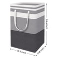 thumbnail image 3 of Large Laundry Basket,, Freestanding Laundry Hamper, Tall Clothes Hamper With Extended Handles For Clothes Toys In The Dorm And Family-(Gr, 3 of 7