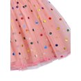 thumbnail image 4 of Faithtur Bébé à Manches Courtes Robe en Maille avec des Vêtements à Pois Colorés, 4 of 8