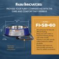 thumbnail image 2 of Farm Innovators Signature Series 5.5QT Heated Pet Bowl with Steel Insert, 2 of 7