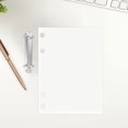 thumbnail image 4 of BESTYASH Ring Binder Folder Notebook Binder Ring Silver Project Arrangement School Use 1Pcs, 4 of 8