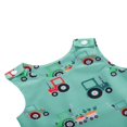 thumbnail image 4 of Infant Baby Cartoon Patterns Jumpsuit  Cute Style Sleeveless  Neck Printing Romper, 4 of 5