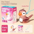 thumbnail image 4 of MVRLSH Under 10$ Children's Toy Bird Whistle With Hanging Rope Fidgeting Toy Plastic Whistle Gift Suitable For 4 8 Year Old Children's Birthday Gift, 4 of 5