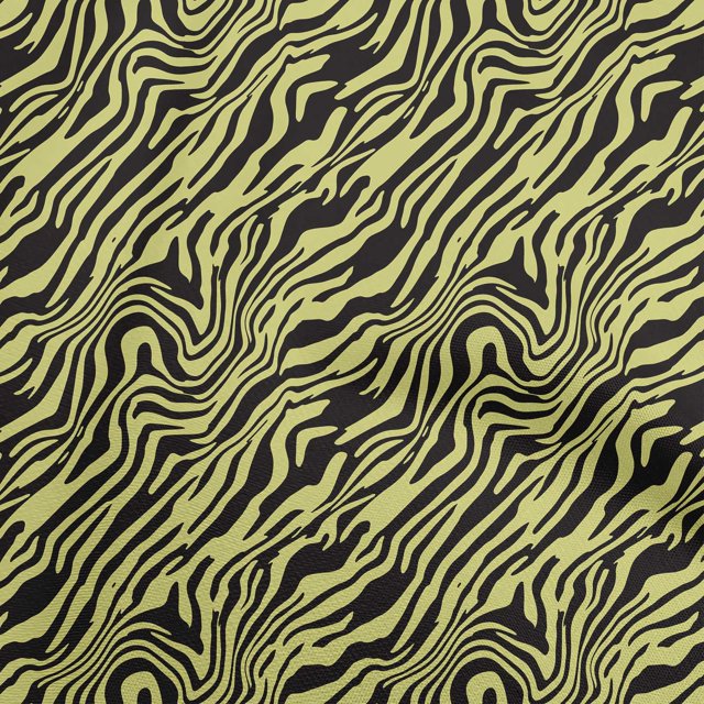 oneOone Velvet Medium Yellow Fabric Animal Skin Craft Projects Decor Fabric Printed By The Yard 58 Inch Wide