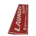 thumbnail image 2 of YAOMOBB Low Profile Laundry Mat Water Absorbent Floor Mat Laundry Room Letter Printed Non Slip Stain Resistant Bathroom Carpet, 2 of 6