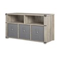 thumbnail image 4 of Little Seeds Nova Bedroom Storage Bench – Grey Oak, 4 of 9