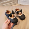 thumbnail image 1 of Cameland Spring New Soft Soled Single Shoes Baby Walking Shoes Bow Princess Small Leather Shoes, 1 of 9