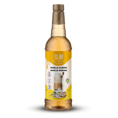 Slim Syrups Sirop Vanille et Amande Sans Sucre