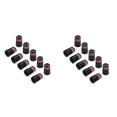 thumbnail image 1 of 20 Pcs Manchon de Golf pour Fers à Repasser Taille 0.370 Accessoires de Club de Golf en Plastique, Rouge, 1 of 4